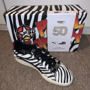 Puma×Paul Stanley Suede 50th Anniversary Sneakers